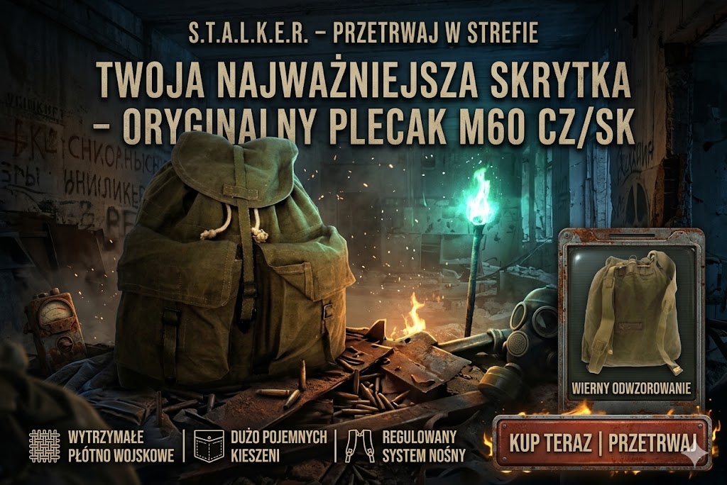 Plecak czeski demobil Stalker